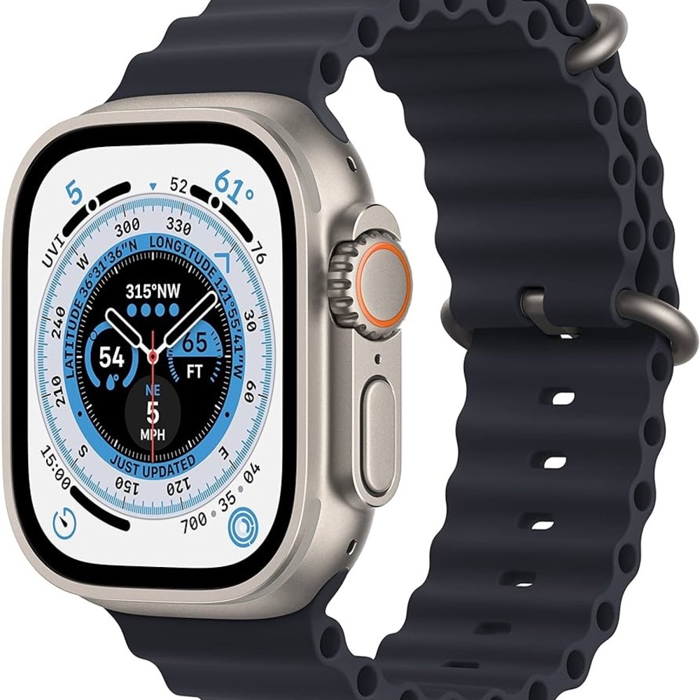 Apple Black Smartwatch Rugged Design